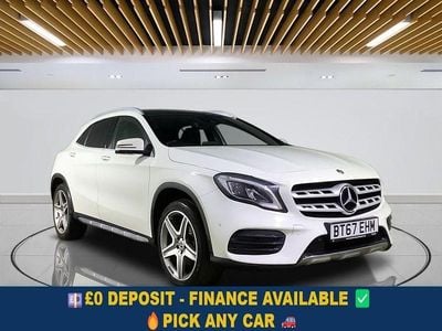 White Used 2018 Mercedes GLA220 AMG line SUV | £12,699 (Fair price)