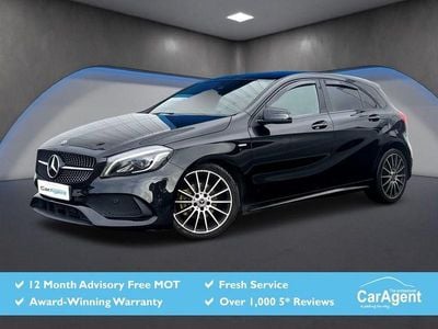 Used Mercedes A200 2017 Black Hatchback