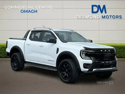 Begagnad Ford Ranger Wildtrack 2023 Vit Pickup