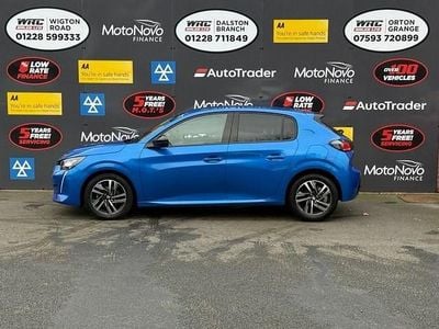 Used Peugeot 208 Allure+ 100 HP (73 kW) 2023 Blue Hatchback