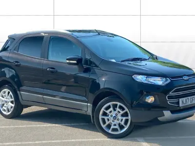 Used Ford Ecosport Titanium 125 HP (91 kW) 2017 Black SUV