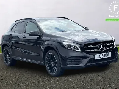 Used Mercedes GLA200 AMG line 156 HP (114 kW) 2019 Black SUV