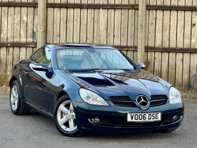 Used Mercedes SLK280 2006 Blue Cabriolet