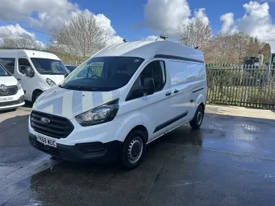 Used Ford Transit Custom 130 HP (95 kW) 2018 White Van