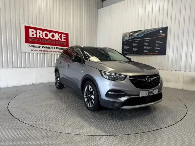 Used Vauxhall Grandland X Sport 130 HP (95 kW) 2019 Grey SUV