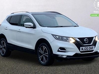 White Used 2020 Nissan Qashqai N-Connecta SUV | £12,599 (Fair price)