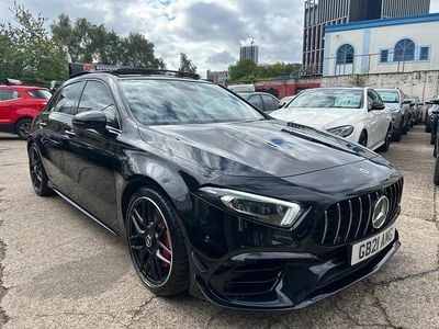 Used Mercedes A45 AMG AMG 421 HP (309 kW) 2021 Black Hatchback