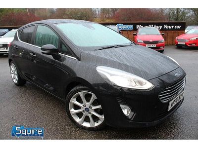 Used Ford Fiesta Titanium X 2020 Black Hatchback