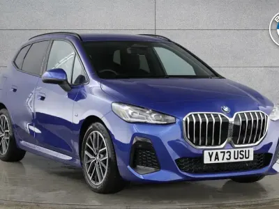 Used BMW 220 Active Tourer M Sport 168 HP (123 kW) 2023 Blue MPV