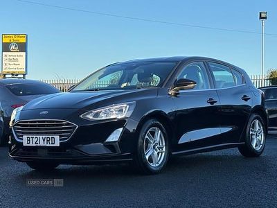 Used Ford Focus Zetec 120 HP (88 kW) 2021 Black Hatchback