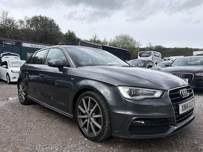 Used Audi A3 S-Line 184 HP (135 kW) 2014 Grey Hatchback