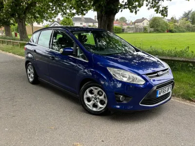 Begagnad Ford C-MAX Zetec 2015 Blå Minibuss