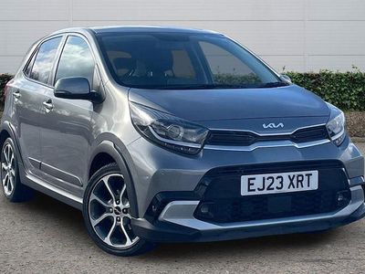 Used Kia Picanto X-Line 67 HP (49 kW) 2023 Grey Hatchback
