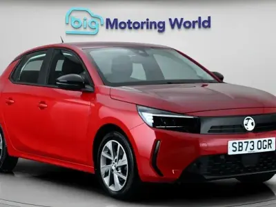 Used Vauxhall Corsa Design Edition 75 HP (55 kW) 2023 Red Hatchback