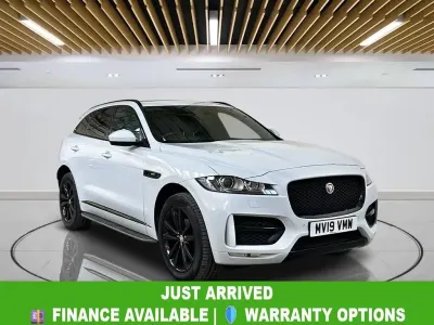Used Jaguar F-Pace R-Sport 180 HP (132 kW) 2019 White SUV