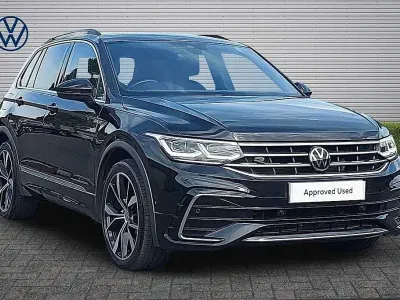 Used VW Tiguan R-line 150 HP (110 kW) 2022 Black SUV