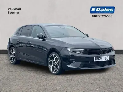 Used Vauxhall Astra Ultimate 128 HP (94 kW) 2024 Black Hatchback