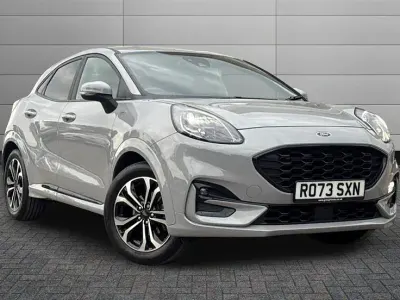 Begagnad Ford Puma ST-Line 125 HK (91 kW) 2023 Grå SUV