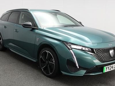 Used Peugeot e-308 SW GTi 114 kW (156 HP) 2024 Avatar blue Estate