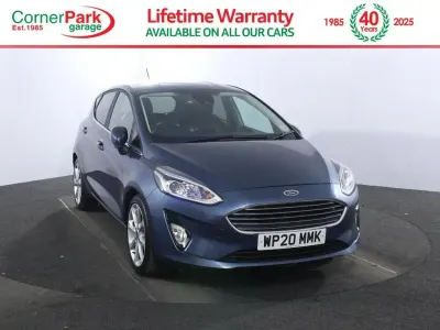 Used Ford Fiesta Titanium X 125 HP (91 kW) 2020 Blue Hatchback