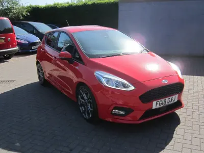 Used Ford Fiesta ST-Line 2018 Red Hatchback