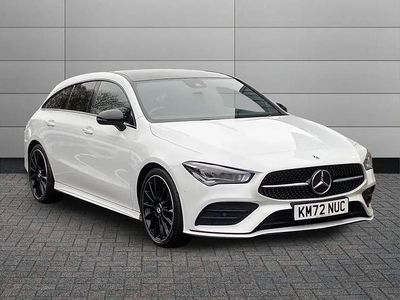 White Used 2023 Mercedes CLA220 Shooting Brake AMG Line Premium Plus Estate | £26,950 (Good price)