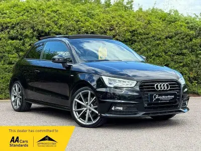 Used Audi A1 Black Edition 125 HP (91 kW) 2018 Black Hatchback