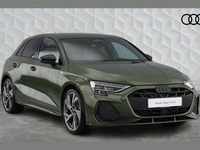 Used Audi A3 Black Edition 147 HP (108 kW) 2025 Green Hatchback