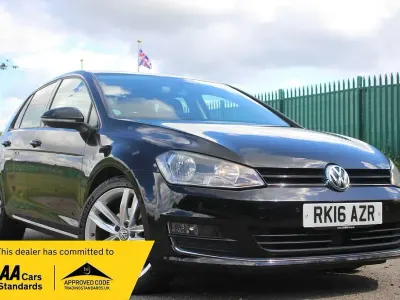 Used VW Golf VII GT 150 HP (110 kW) 2016 Black Hatchback