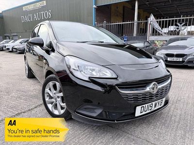 Used Vauxhall Corsa Sport 75 HP (55 kW) 2019 Black Hatchback