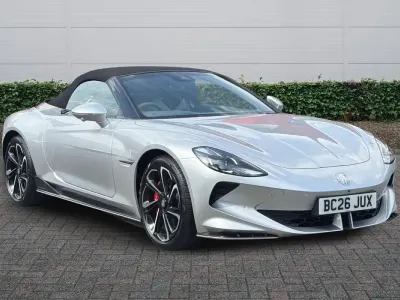 Used MG Cyberster 375 kW (510 HP) 2026 Metallic  cosmic silver Cabriolet