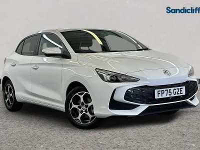 Used MG MG3 SE 194 HP (142 kW) 2024 Solid  arctic white Hatchback