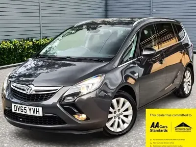 Used Vauxhall Zafira Tourer 140 HP (102 kW) 2015 Grey MPV