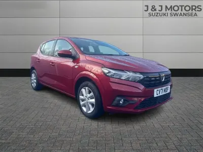Used Dacia Sandero Comfort 91 HP (66 kW) 2022 Red Hatchback