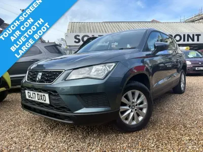 Begagnad Seat Ateca Ecomotive 115 HK (84 kW) 2017 Grå SUV