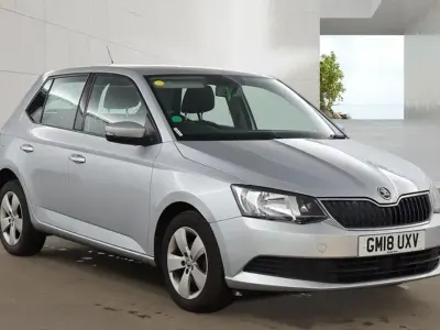 Used Skoda Fabia SE 95 HP (69 kW) 2018 Silver Hatchback