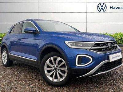 Blue Used 2022 VW T-Roc Style SUV | £21,950 (Fair price)