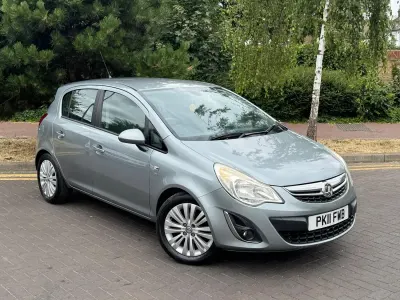 Used Vauxhall Corsa 2011 Silver Hatchback