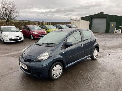 Green Used 2012 Toyota Aygo Hatchback | £2,195 (Fair price)