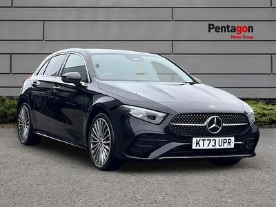 Used Mercedes A250 AMG Line Premium Plus 214 HP (157 kW) 2023 Black Hatchback