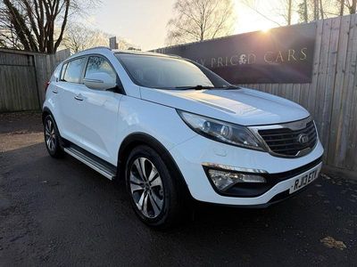White Used 2013 Kia Sportage SUV | £2,789 (A bit pricey)