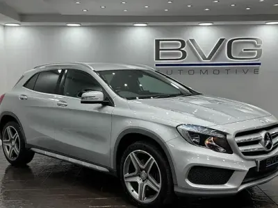 Used Mercedes GLA220 AMG line 177 HP (130 kW) 2016 Silver SUV