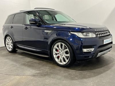 used Land Rover Range Rover Sport T 3.0 SDV6 HSE 5d 288 BHP Loire Blue / Indus Contrast Roof 72269 Miles SUV