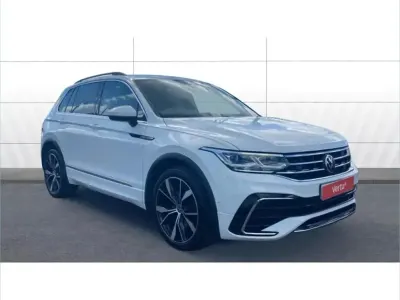 Used VW Tiguan R-line 196 HP (144 kW) 2021 White SUV