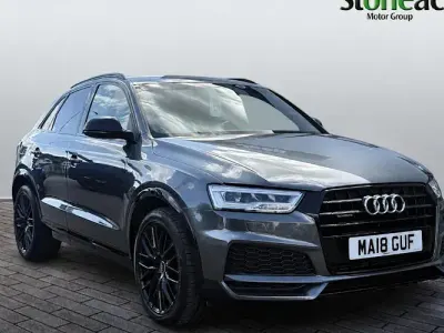 Used Audi Q3 Black Edition 179 HP (131 kW) 2018 Grey SUV