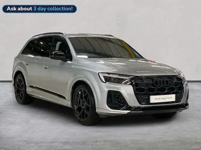 Used Audi Q7 Black Edition 340 HP (250 kW) 2025 Silver SUV