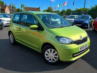 Used Skoda Citigo SE 2015 Green Hatchback