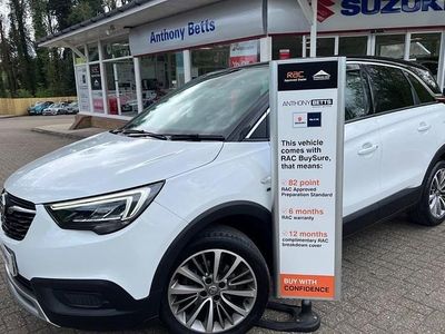 Used Vauxhall Crossland X 110 HP (80 kW) 2020 White SUV