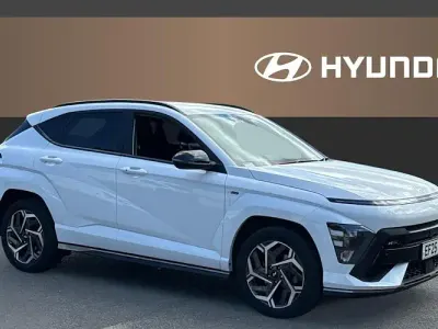 Used Hyundai Kona N Line 129 HP (94 kW) 2025 White SUV