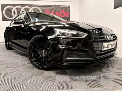 Begagnad Audi A5 S-Line 2017 Svart Sportkupé